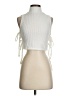 American Threads Ivory Sleeveless Top Size S - photo 1