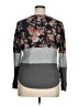 Absolutely Famous Floral Gray Pullover Sweater Size XL - photo 2
