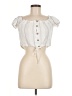 Assorted Brands 100% Rayon Ivory White Sleeveless Blouse Size M - photo 1
