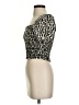 Monteau Gold Short Sleeve Blouse Size S - photo 5