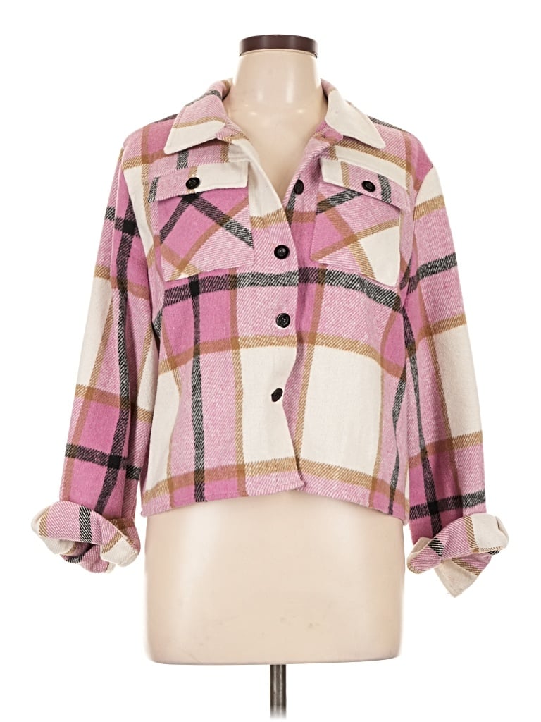 Pre-owned Zeagoo Jacket In Pink
