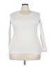 Active Basic Ivory 3/4 Sleeve T-Shirt Size 3X - photo 1