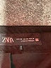 Zara Solid Black Casual Skirt Size XS - photo 3