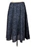 Assorted Brands 100% Polyester Polka Dots Blue Casual Skirt Size L - photo 2