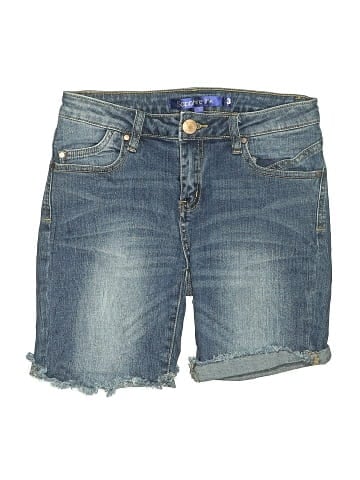 Sapphire Ink Denim Shorts (view 1)