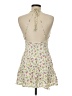 Zara Floral White Cocktail Dress Size M - photo 2