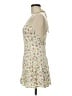 Zara Floral White Cocktail Dress Size M - photo 5