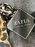 Zaful Animal Print Brown Swimsuit Top Size 6 - photo 4
