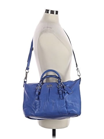 Coach Leather Satchel - back