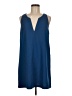 Lulus Solid Blue Casual Dress Size M - photo 1