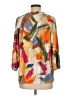 Investments Orange 3/4 Sleeve Blouse Size M - photo 2