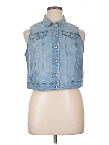 Candie's Denim Vest (view 1)