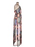 L Space 100% Polyester Print Pink Casual Dress Size M - photo 4
