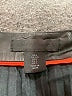 Maison Cinqcent 100% Polyurethane Solid Black Formal Skirt Size L - photo 4