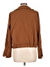 Unbranded Brown 3/4 Sleeve Button-Down Shirt Size L - photo 2