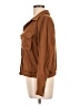 Unbranded Brown 3/4 Sleeve Button-Down Shirt Size L - photo 5