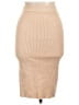 Guess Solid Tan Casual Skirt Size L - photo 1