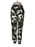One By Chapter One Tropical Black Casual Pants Size M - photo 1