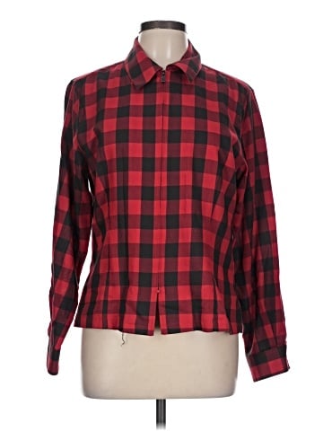 Foxcroft Long Sleeve Button-Down Shirt (view 1)