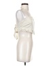 pretty garbage Ivory Sleeveless Blouse Size S - photo 4