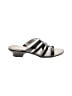 Karen Scott Silver Black Sandals Size 11 - photo 1