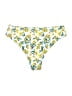 Zaful Floral Yellow Swimsuit Bottoms Size 2X - photo 2