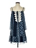 I.N. San Francisco 100% Polyester Blue Casual Dress Size S - photo 1