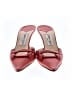 Jimmy Choo 100% Leather Red Pink Heels Size EU 40 - photo 2
