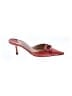 Jimmy Choo 100% Leather Red Pink Heels Size EU 40 - photo 1