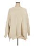 Natural Reflections 100% Polyester Solid Tan Turtleneck Sweater Size XXL - photo 1