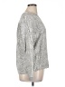 Johnston & Murphy Silver Long Sleeve Blouse Size XL - photo 4