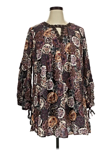 Umgee 3/4 Sleeve Blouse (view 1)