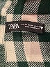 Zara Plaid Green Long Sleeve Button-Down Shirt Size M - photo 7
