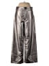 CeCe Metallic Silver Casual Pants Size S - photo 1