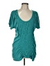 Torrid Teal Short Sleeve Top Size Lg Plus (0) - photo 1
