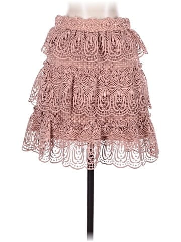 Self-Portrait Casual Skirt (view 1)