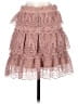 Self-Portrait 100% Polyester Paisley Pink Casual Skirt Size 6 - photo 2