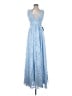 Lulus 100% Polyester Blue Cocktail Dress Size S - photo 1