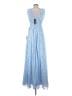 Lulus 100% Polyester Blue Cocktail Dress Size S - photo 2
