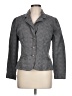 Fashion Bug Checkered-gingham Gray Blazer Size 12 - photo 1