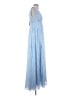 Lulus 100% Polyester Blue Cocktail Dress Size S - photo 4