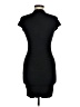 Zara Solid Black Casual Dress Size M - photo 2