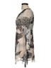 LUXE 100% Polyester Animal Print Gray Cocktail Dress Size L - photo 5