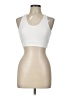 Bebe White Sports Bra Size L (estimated) - photo 1