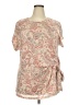 Cato Paisley Ivory Short Sleeve T-Shirt Size 18 - photo 1