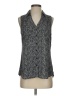 Express 100% Polyester Gray Sleeveless Blouse Size S - photo 1