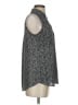 Express 100% Polyester Gray Sleeveless Blouse Size S - photo 4