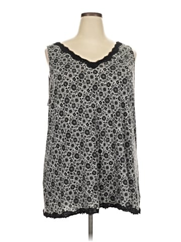 Lane Bryant Outlet Sleeveless Blouse (view 1)
