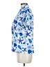 Anna Kriste 100% Polyester Print Blue Short Sleeve Blouse Size 6 - photo 5