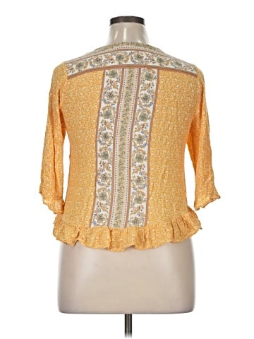 Rose & Thyme 3/4 Sleeve Blouse (view 2)